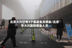 北京大兴已有3个家庭全员感染/北京市大兴区的感染人员