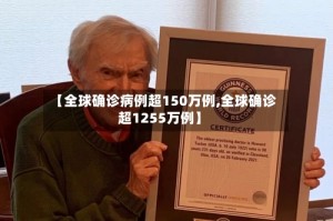 【全球确诊病例超150万例,全球确诊超1255万例】