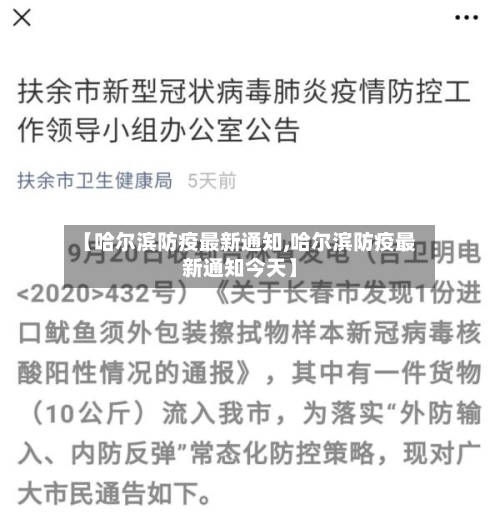 【哈尔滨防疫最新通知,哈尔滨防疫最新通知今天】-第2张图片