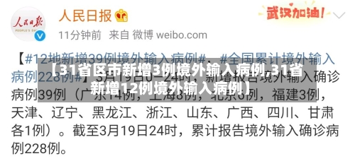 【31省区市新增3例境外输入病例,31省新增12例境外输入病例】-第2张图片
